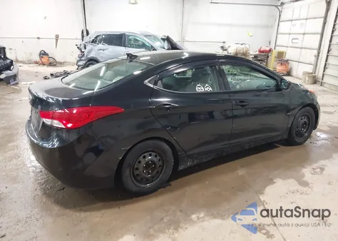2013 Hyundai Elantra Gls из США, поврежденный, VIN 5NPDH4AE1DH321095